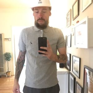 Men’s Nautica LOT! 2 Polo shirts and a hat!